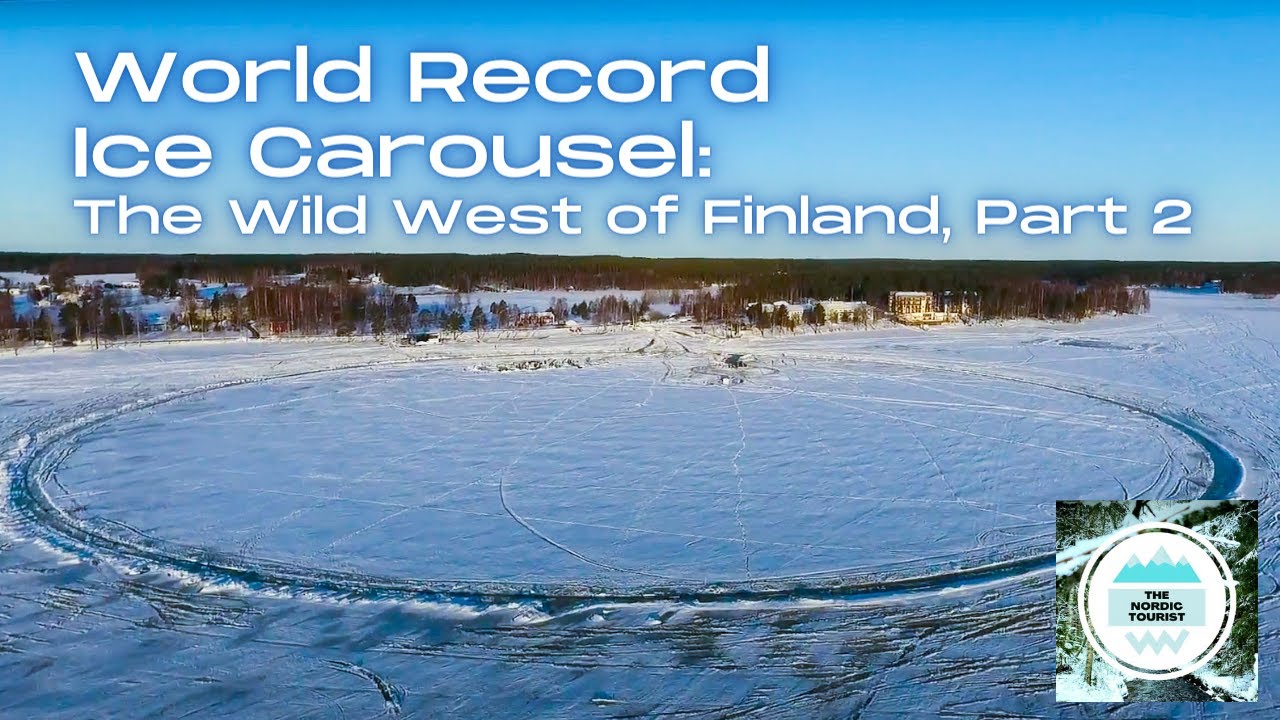 World Record Ice Carousel The Wild West of Finland Part 2 Travel Vlog