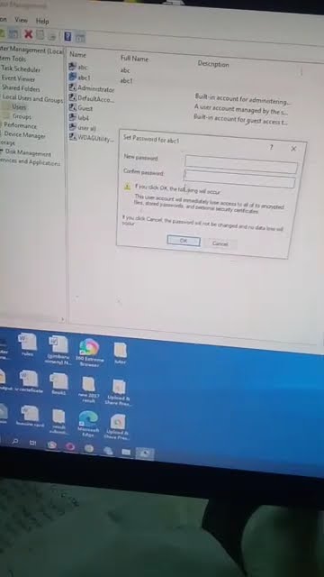 create user account by using this pc icon on desktop - YouTube