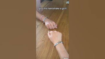 Thumbnail of Best Handshake EVER 🤪💗 #shorts #handshake #friends