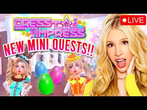 ✨DRESS TO IMPRESS NEW SECRET ITEMS... *2 NEW MINI QUESTS!* JOINN!!