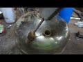 clear residual sealant after Caswell treatment