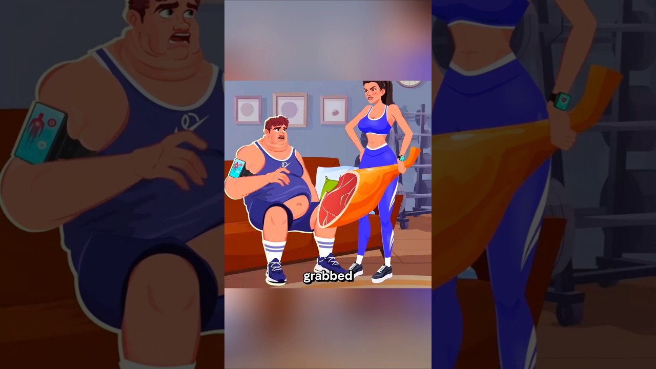 She Tricked Him Into Losing Weight 🤯❤️#roblox #animation #shorts