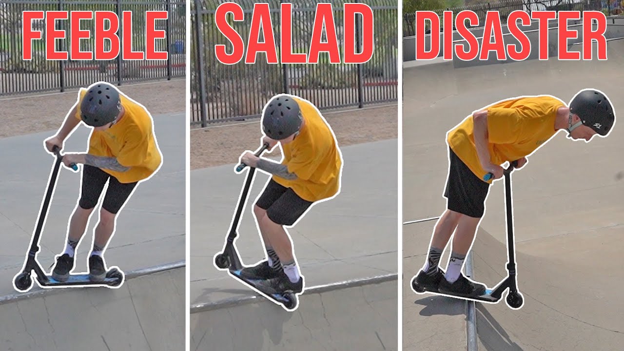 3 EASY SCOOTER QUARTER PIPE STALLS FOR BEGINNERS YouTube
