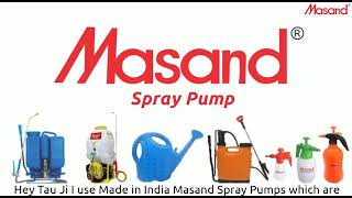 Masand Agritech Knapsack Sprayer|| Spray Pump #masand#spraypump screenshot 1