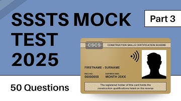 SSSTS Mock Test | 25 Questions & Answers | Part 3