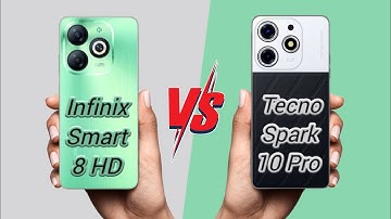 Infinix Smart 8 HD vs Tecno Spark 10 Pro