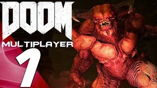 DOOM (PS4) - Multiplayer Gameplay Session Part 1 - Launch Day First Games