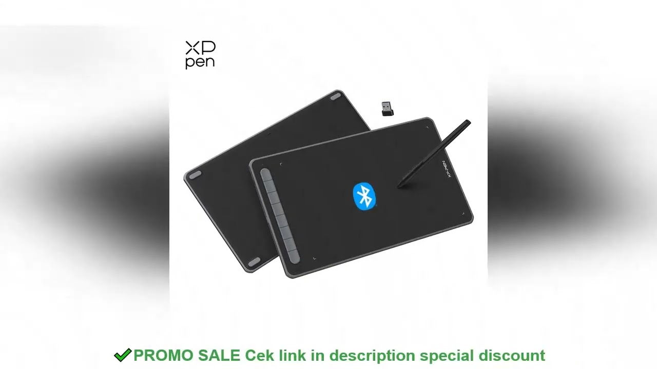 XPPen Deco MW LW Graphics Tablet 8x5 inch Wireless Digital Drawing Tablet with Bluetooth V5.0 USB Su