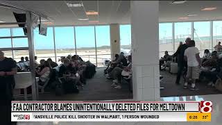 FAA blames contractor who unintentionally deleted files for recent meltdown