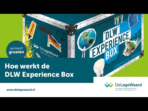 Uitleg DLW experience box | CSG De Lage Waard
