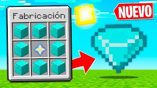 HEMOS AÑADIDO un NUEVO DIAMANTE en MINECRAFT 💎😱 MINECRAFT ALEATORIO