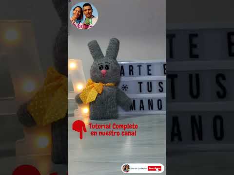 ?Invitación Nuevo Vídeo CONEJO Hecho con GUANTES, Fácil Con Arte en Tus Manos