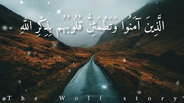 قران كريم حالات واتس اب دينية  (الذين آمنوا وتطمئن قلوبهم بذكر الله) صوت جميل