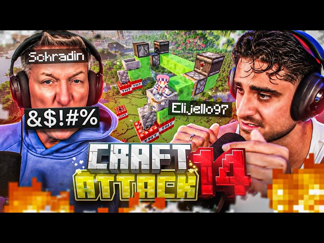 STREIT MIT SCHRADIN & ICH WERDE ZUM SPRENGMEISTER!💥CRAFT ATTACK 14 MIT DEN TITANEN🔥