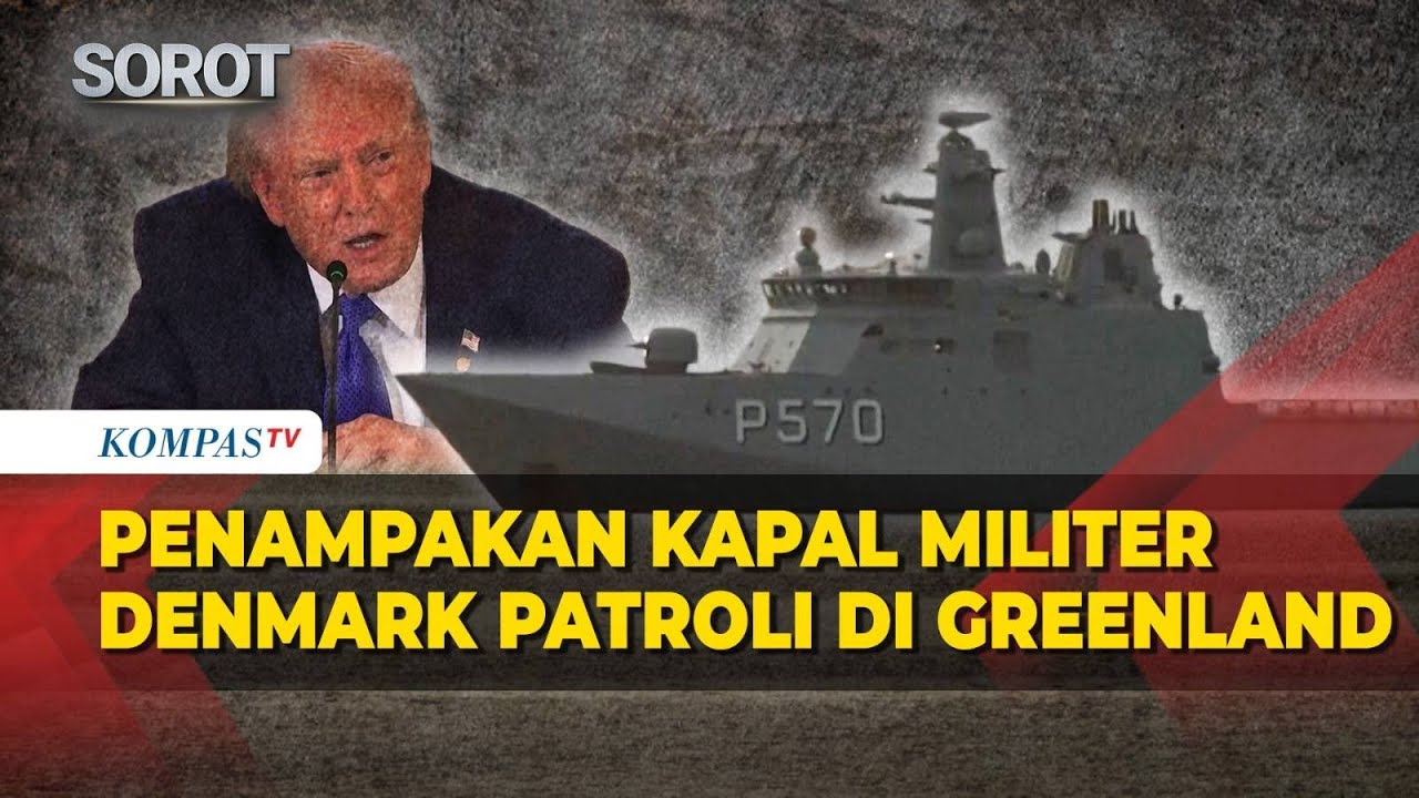 Detik-Detik Kapal Perang Denmark Patroli di Laut Greenland, Buntut Rencana Invasi Trump
