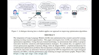 Large Language Models and the Alchemy of Optimization Algorithms