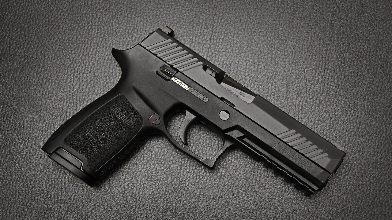 Shooting the SIG SAUER P320 - First impressions - YouTube