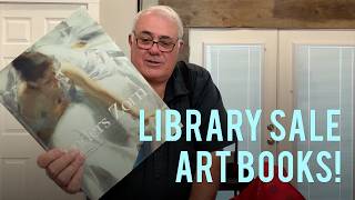 Fantastic Art Books from Our Local Library Sale (2026)