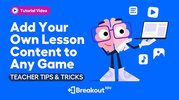 How to Add Video, PDF, Google Slides, and More Lesson Content to Any Game - Breakout EDU Tutorial