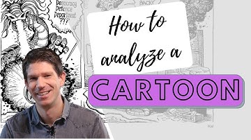 How to analyze a cartoon - 4 simple steps - a detailed look using an example