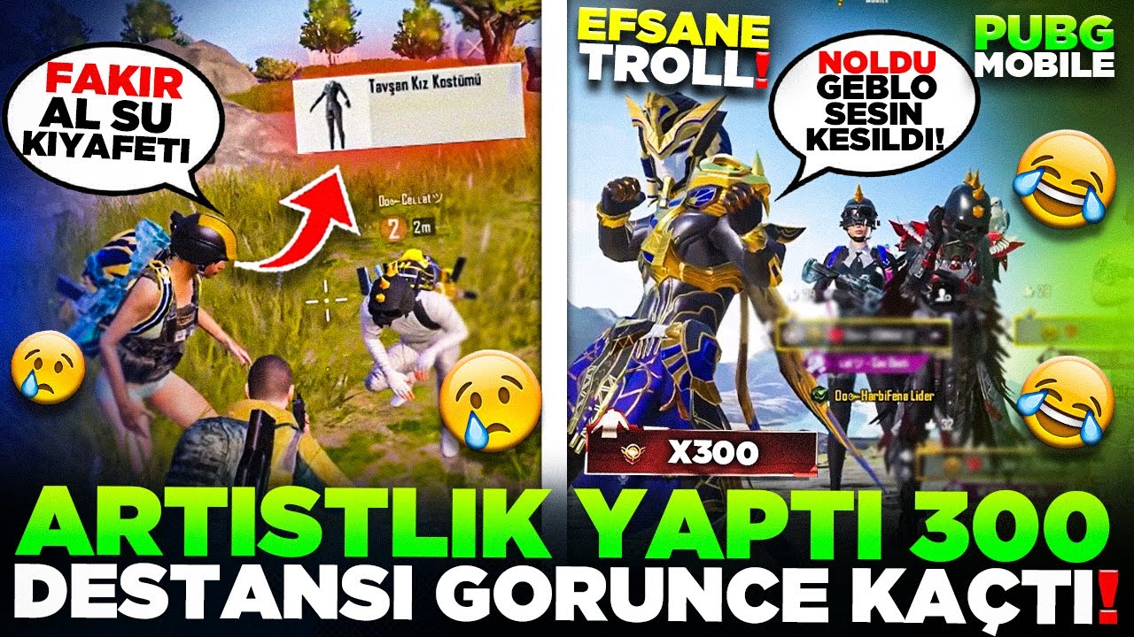KIZIN YANINDA ARTİST’LİK YAPTI🥺 300 DESTANSI GÖRÜNCE KAÇTI🤣 (EFSANE TROL)