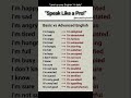 Speak like a Pro 😎✨ रोज़ 1% बेहतर English! #englishlearning #ytshorts #spokenenglish