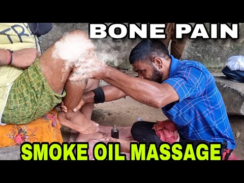 Indian Barber, Master Pain killer baba Jamshed Bhai - Remove all my Leg Bone pain - ASMR