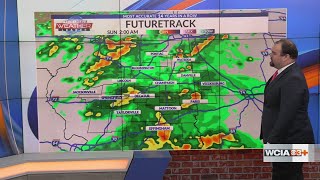 Adam "A break from severe weather for Friday, but more storms are back by Saturday night"
