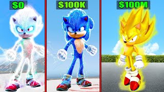 SHINCHAN Upgraded POOR SONIC INTO GOLD SONIC in GTA V (Hindi) || SumitOP