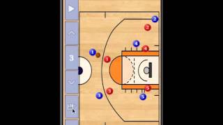 How to create tactics for Basketball App (Android) screenshot 2