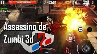 Assassino de zumbi 3D - Jogo Para Android screenshot 1