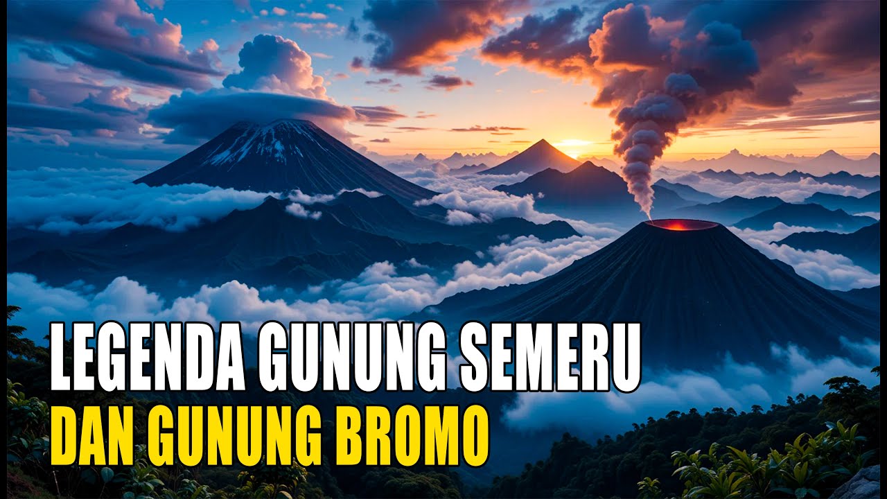 MISTERI GUNUNG SEMERU & GUNUNG BROMO | LEGENDA KUNO DARI TANAH JAWA YGMENYIMPAN RAHASIA LANGIT & API