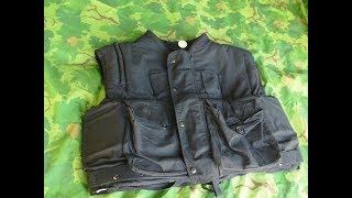 My review of the black M-1955 flak vest