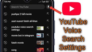How to enable YouTube voice search settings