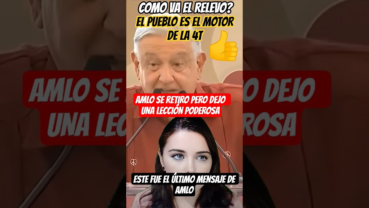 AMLO SE RETIRA PERO DEJA UNA LECCIÓN PODEROSA 💡