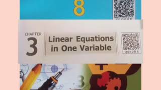 #svmvp Grade 8 |Linear equation in one variable.  (part I)