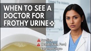 When to See a Doctor for Frothy Urine