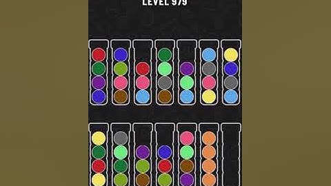 【Ball Sort Puzzle】Level.979