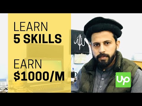 Top 5 Skills to learn for your Upwork profile | Earn $1000/month