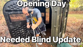Opening Day -Terrain Blind Update