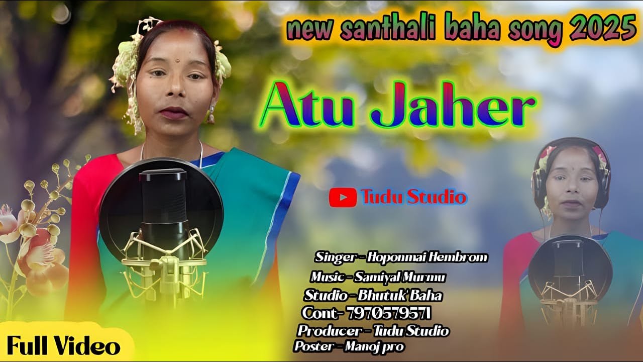 Atu Jaher // New Santhali Baha song// New Santhali song 2025