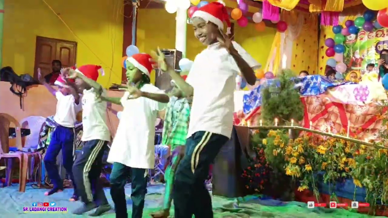HAPPY CHRISTMAS | MERRY CHRISTMAS | HINDI CHRISTIAN DANCE VIDEO SONG | SP. LADANGI CREATION.2025-26