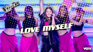 Frauke - Love Myself Halve Finale The Voice Kids Vtm