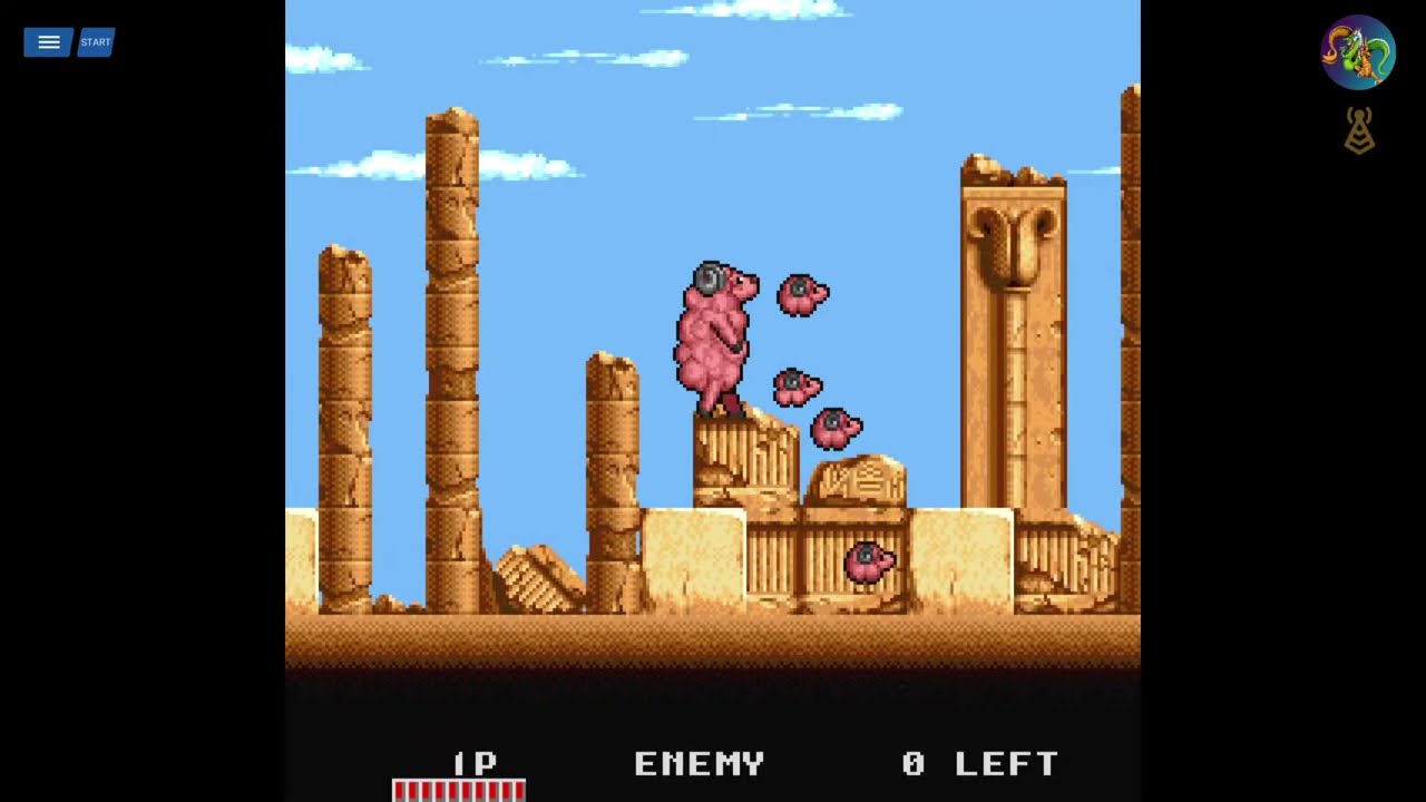 Trio The Punch / Data East 1990 / Arcade Fighting Adventure/ PS5 / Antstream Arcade / Live# 1