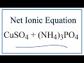 Net Ionic Equations and Spectator Ions