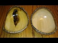 Woodturning  Natural Edge Maple Bowls