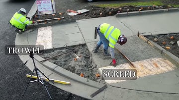 Building ADA ramps -  Concrete Sidewalk