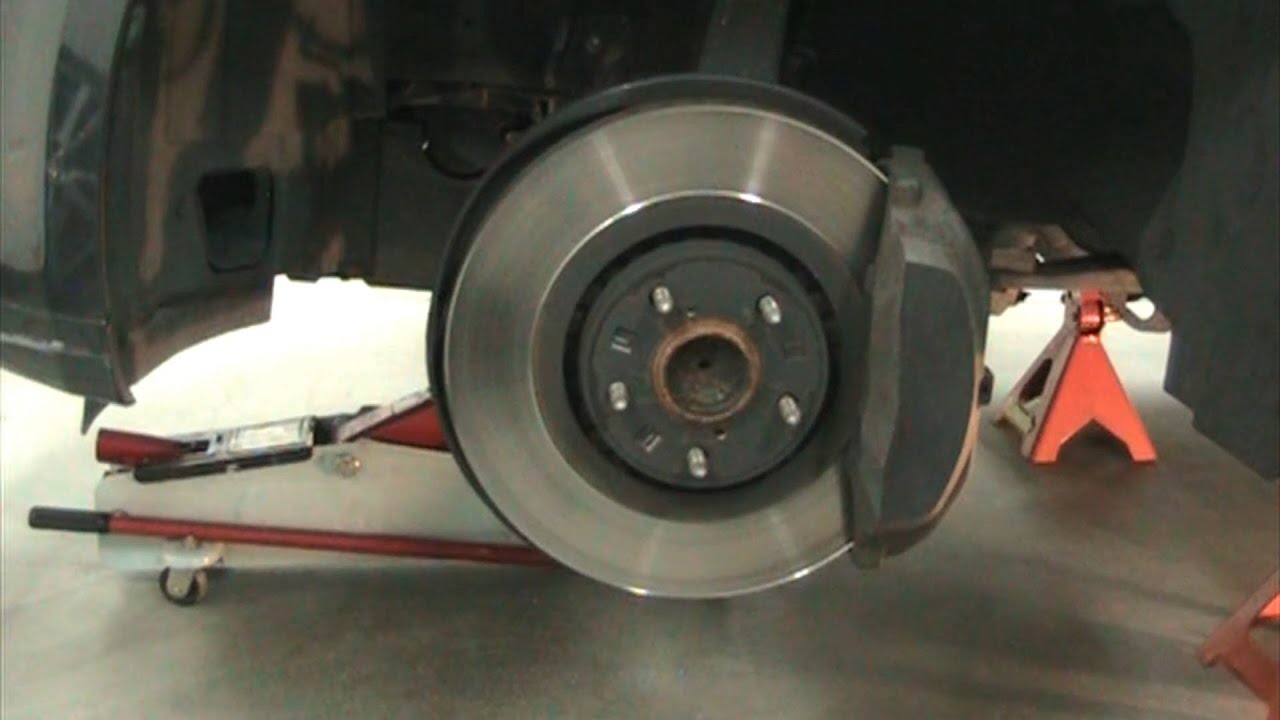 2006 Lexus IS350 Front Brake Pad Inspection YouTube