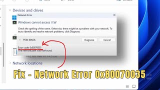 Fix Network Error 0x80070035 in Windows 11 24H2 – Shared Folder Access Problem Solved Profile