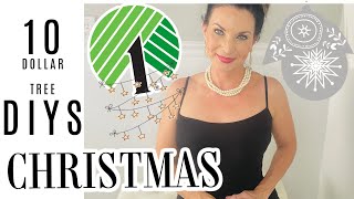 🎄10 DIY Dollar Tree CHRISTMAS DECOR CRAFTS GLAM🎄Ep 5 \\